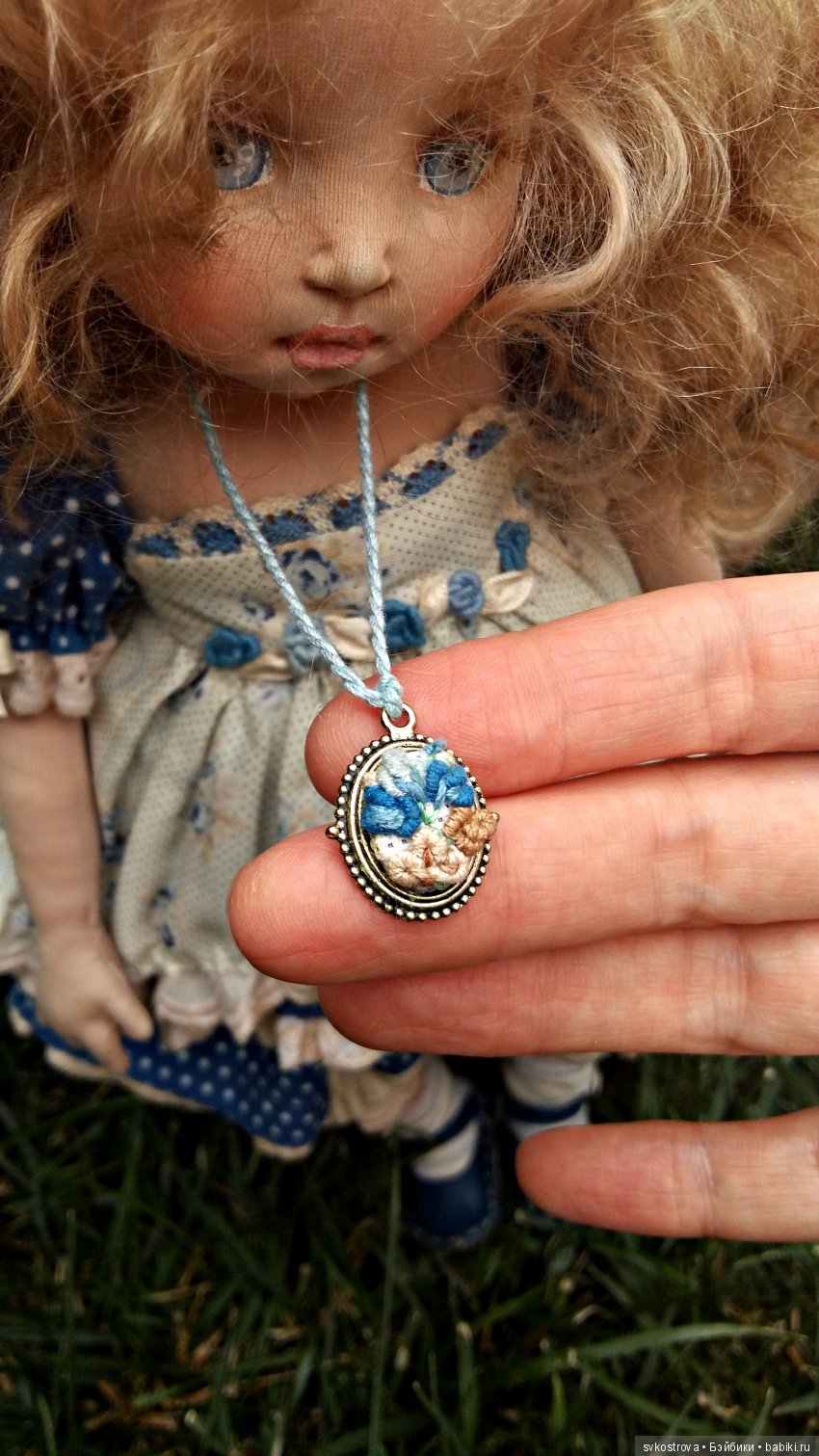 ...кто не знает Любочку — Авторские текстильные куклы: Вальдорфские (фото 6)