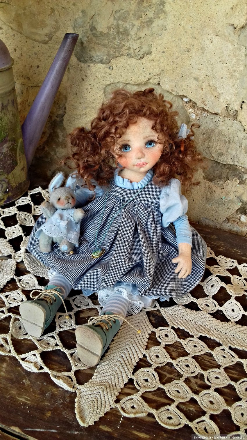 Келли. Моя текстильная авторская кукла