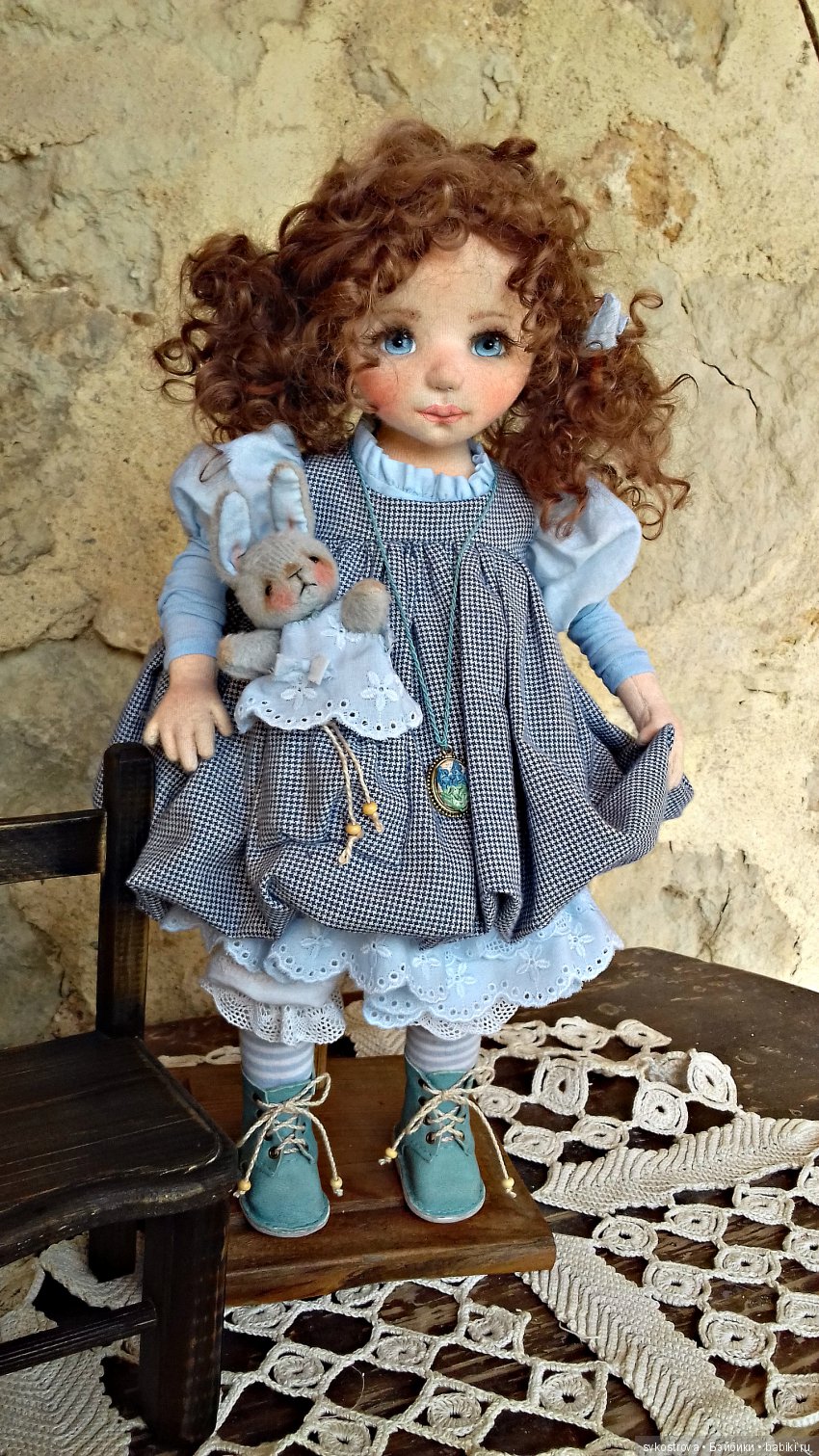 Келли. Моя текстильная авторская кукла (фото 6)