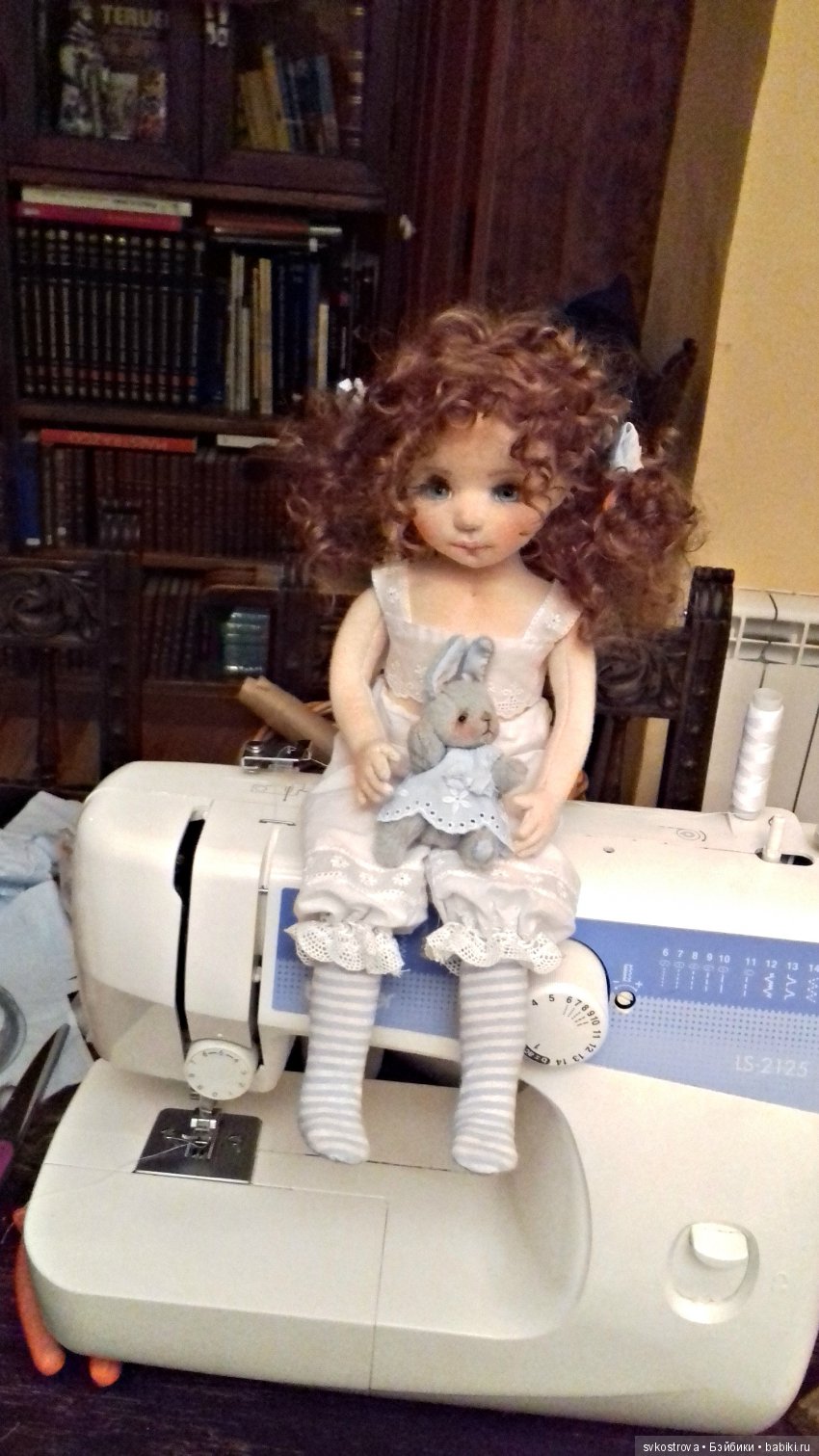 Келли. Моя текстильная авторская кукла (фото 3)
