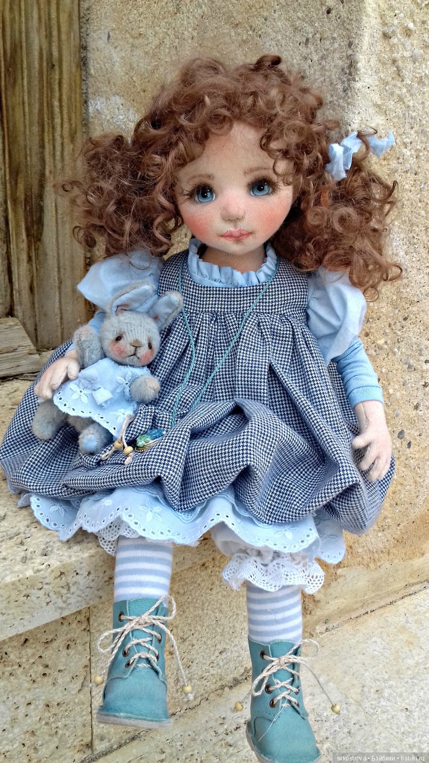 Келли. Моя текстильная авторская кукла (фото 5)