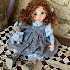 Келли. Моя текстильная авторская кукла