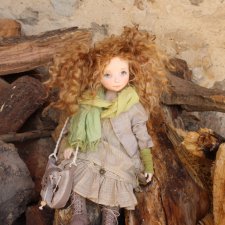 Кукла в стиле бохо