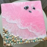 Маленькая картина "Розовое Море"