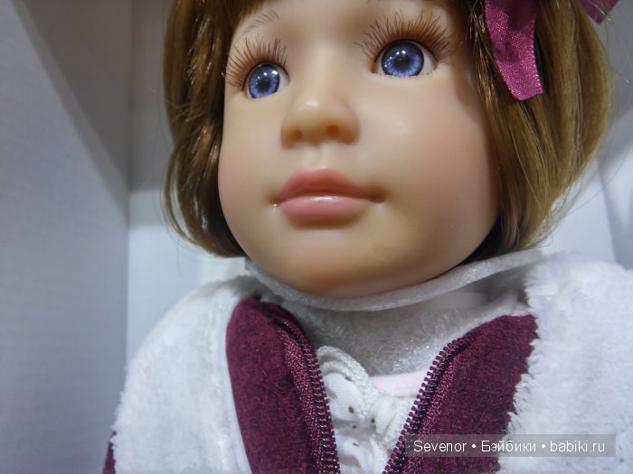 Лечение/восстановление лица куклы Шарлотта Heart and Soul (фото 2)