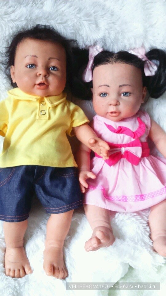 Савушка и Любавушка, отреборнированые пупсы (фото 2)