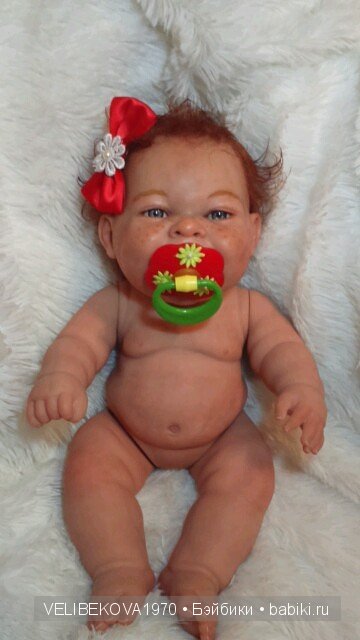 Рыжая улыбашка Лола — Куклы Berenguer (Беренджер): пупсы La Newborn (фото 5)