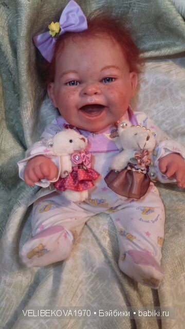 Рыжая улыбашка Лола — Куклы Berenguer (Беренджер): пупсы La Newborn (фото 6)