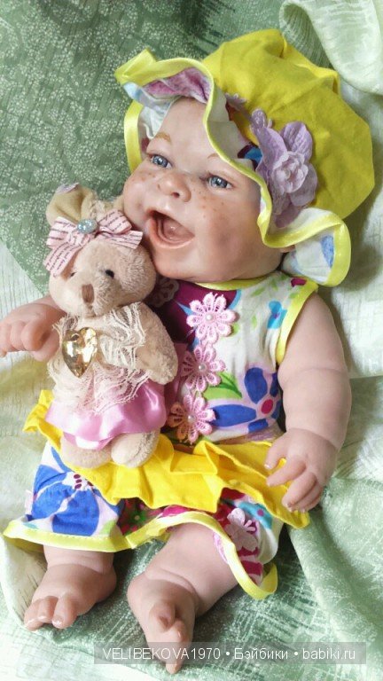 Рыжая улыбашка Лола — Куклы Berenguer (Беренджер): пупсы La Newborn (фото 2)