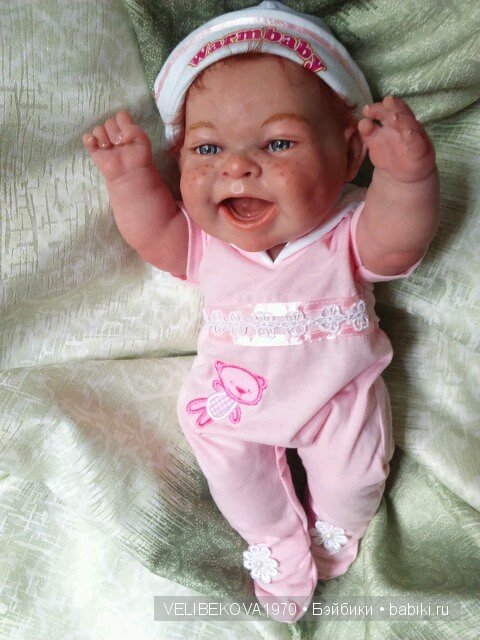 Рыжая улыбашка Лола — Куклы Berenguer (Беренджер): пупсы La Newborn (фото 10)