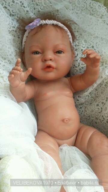 Беренжер-Реборн Полюшка — Куклы Berenguer (Беренджер): пупсы La Newborn (фото 7)