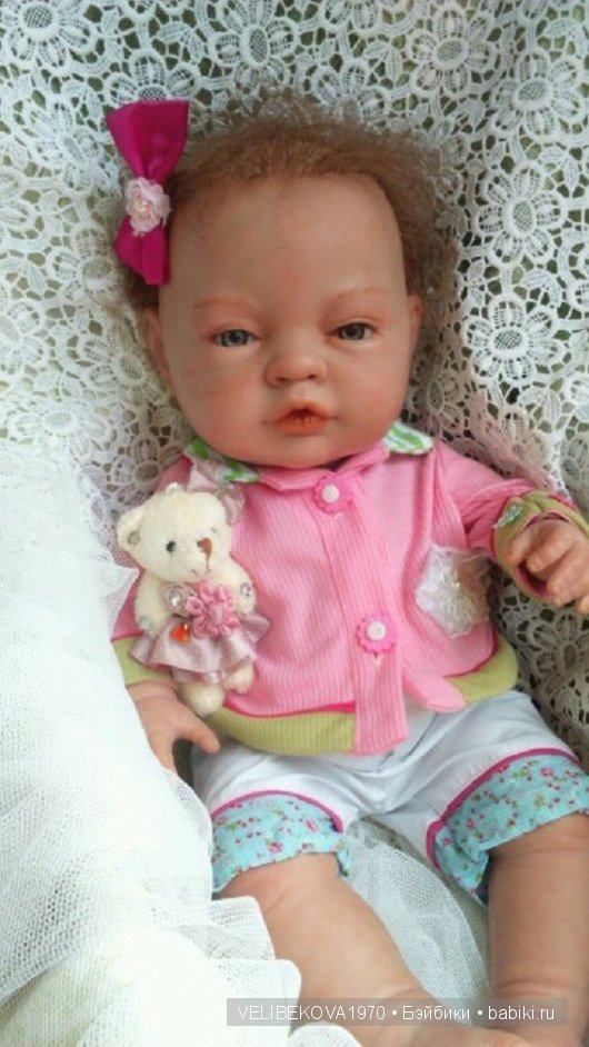 Беренжер-Реборн Полюшка — Куклы Berenguer (Беренджер): пупсы La Newborn