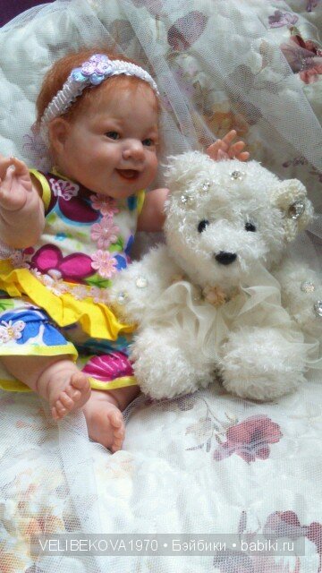 Беренжер-Реборн. Девочка-осень Алиса (фото 7)