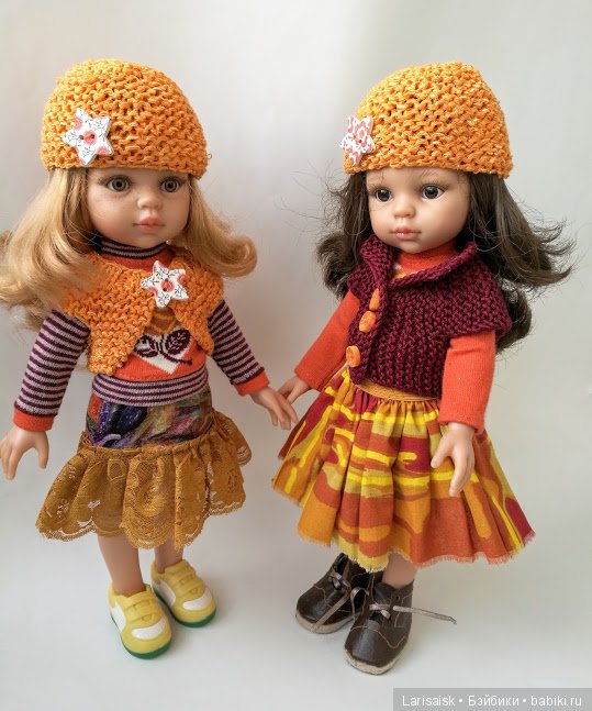 Осенние зарисовки. Наряды для Паола Рейна в осенних расцветках. Продолжение