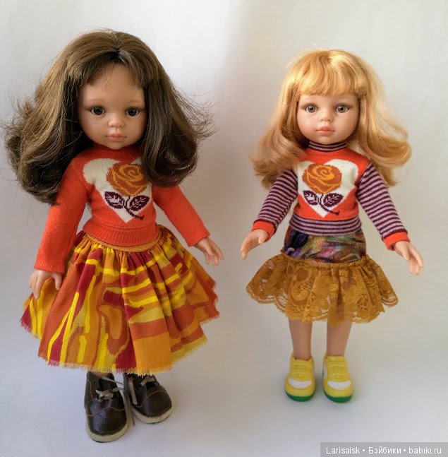 Осенние зарисовки. Наряды для Паола Рейна в осенних расцветках. Продолжение