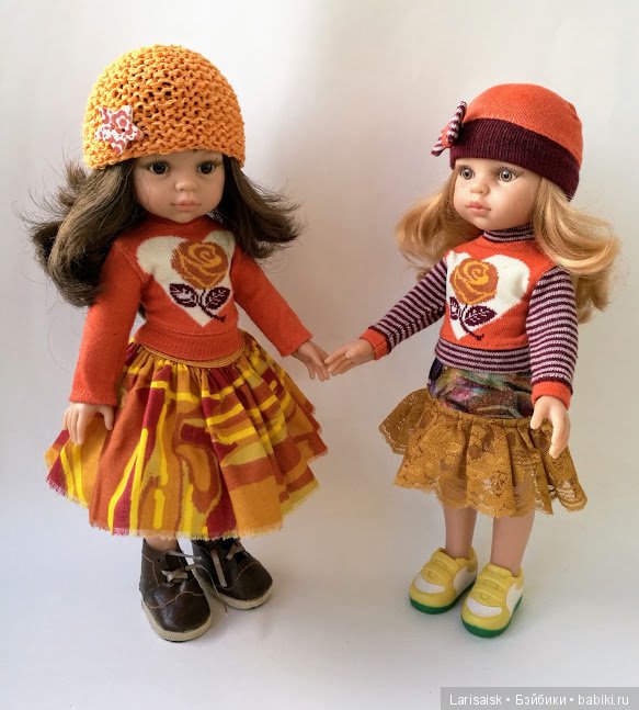 Осенние зарисовки. Наряды для Паола Рейна в осенних расцветках. Продолжение