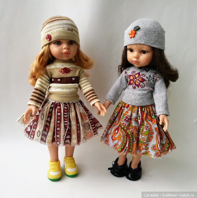 Осенние зарисовки. Наряды для Паола Рейна в осенних расцветках. Продолжение 2