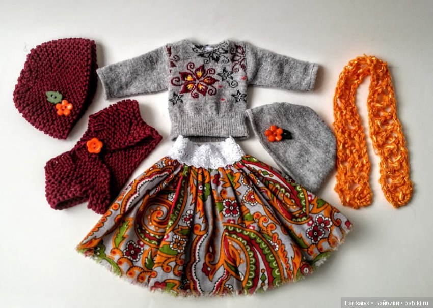 Осенние зарисовки. Наряды для Паола Рейна в осенних расцветках. Продолжение 2 (фото 5)