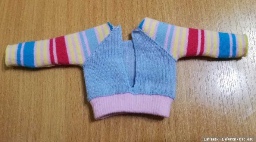 Носочное помешательство, или МК как я шью куклам из носков. Продолжение. Реглан-реглан-реглан
