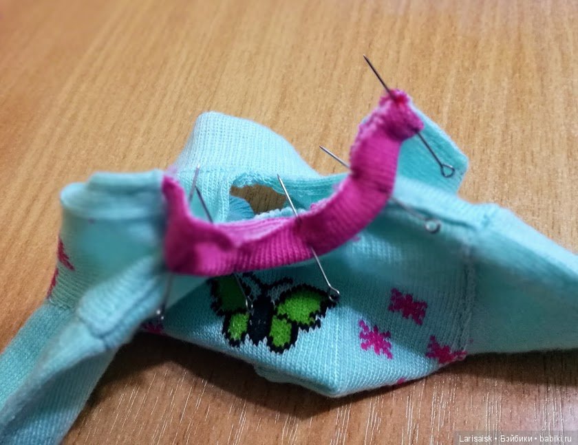 Носочное помешательство, или МК как я шью куклам из носков. Продолжение. Для кукол Мари Видал Рохас 40 см и других такого же