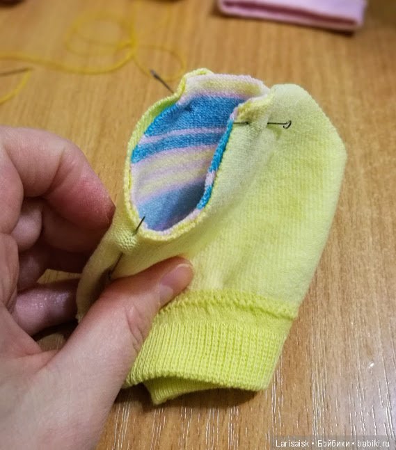 Носочное помешательство, или МК как я шью куклам из носков. Продолжение. Реглан-реглан-реглан