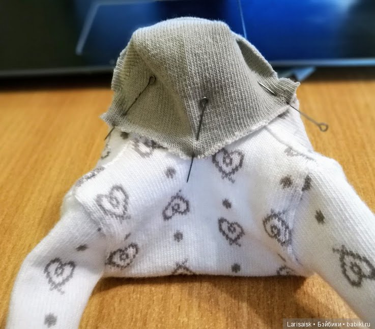 Носочное помешательство, или МК как я шью куклам из носков. Продолжение. Для кукол Мари Видал Рохас 40 см и других такого же