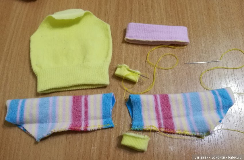 Носочное помешательство, или МК как я шью куклам из носков. Продолжение. Реглан-реглан-реглан
