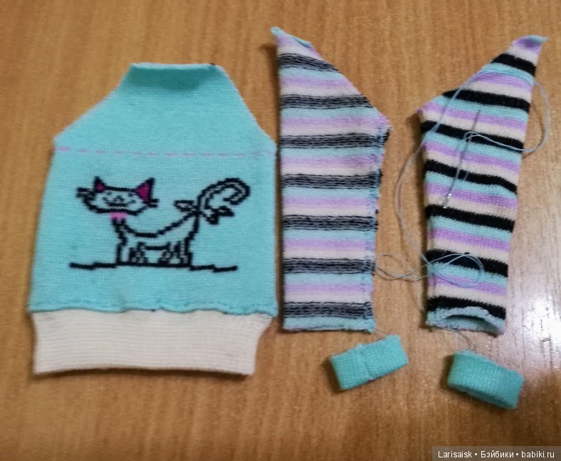 Носочное помешательство, или МК как я шью куклам из носков. Продолжение. Реглан-реглан-реглан