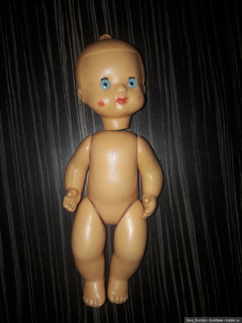 ремонт шейного крепления у куклы