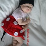 Минни маус - костюм для реборна