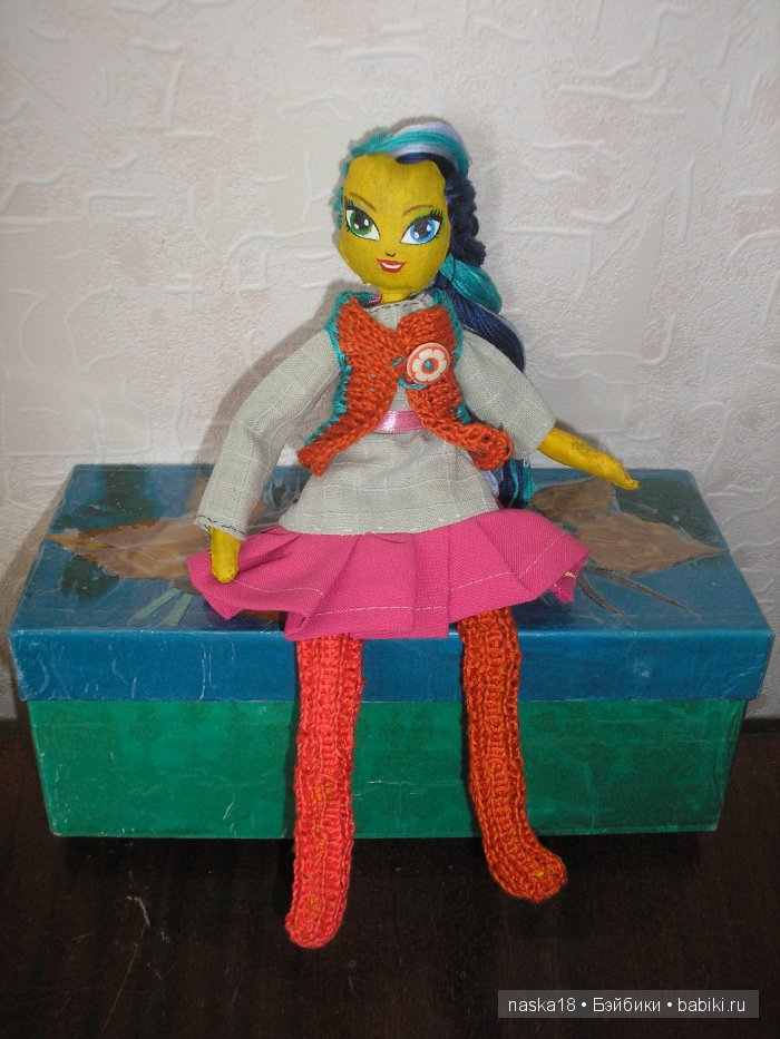 Что я сделала для своей дочки. Авторская текстильная кукла