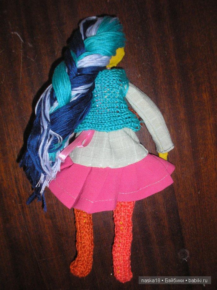 Что я сделала для своей дочки. Авторская текстильная кукла