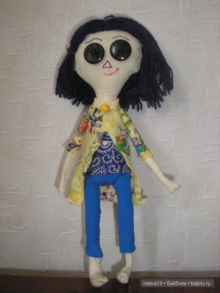 Что я сделала для своей дочки. Авторская текстильная кукла