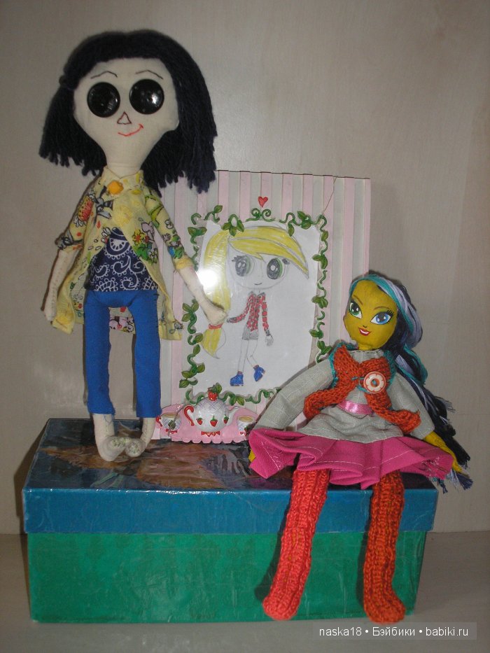 Что я сделала для своей дочки. Авторская текстильная кукла