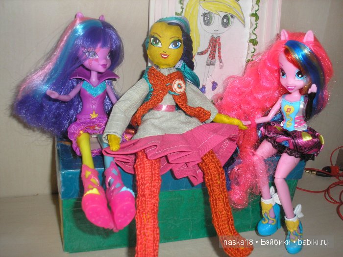 Что я сделала для своей дочки. Авторская текстильная кукла