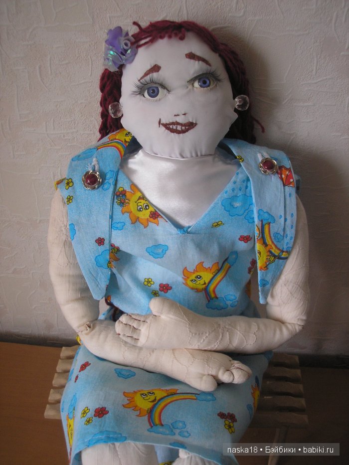 Две весёлые текстильные девчёнки (фото 3)