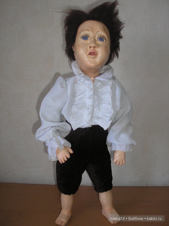 Митенька, новая авторская кукла у нас дома (фото 8)