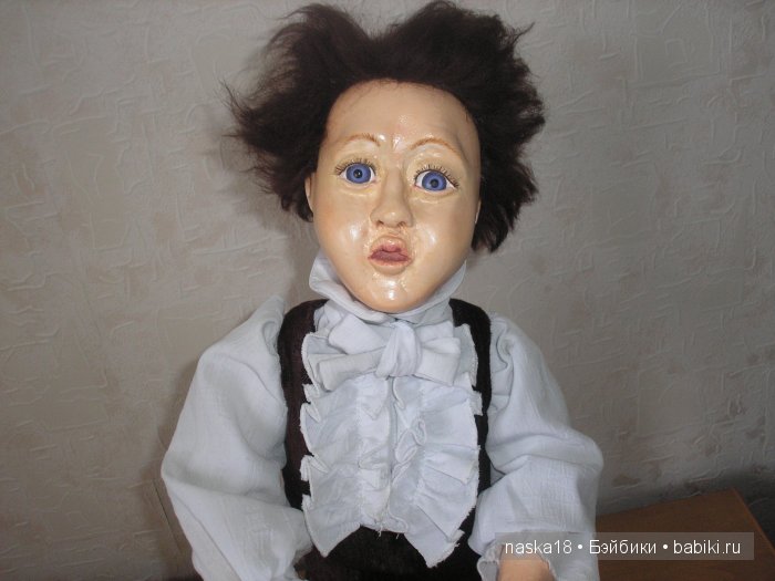 Митенька, новая авторская кукла у нас дома