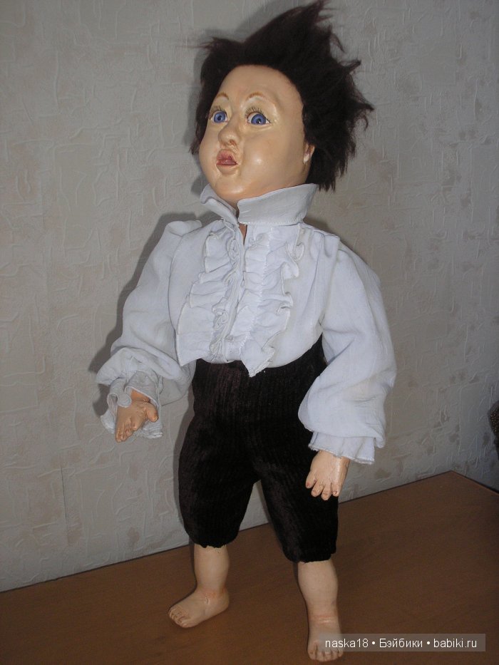 Митенька, новая авторская кукла у нас дома (фото 3)