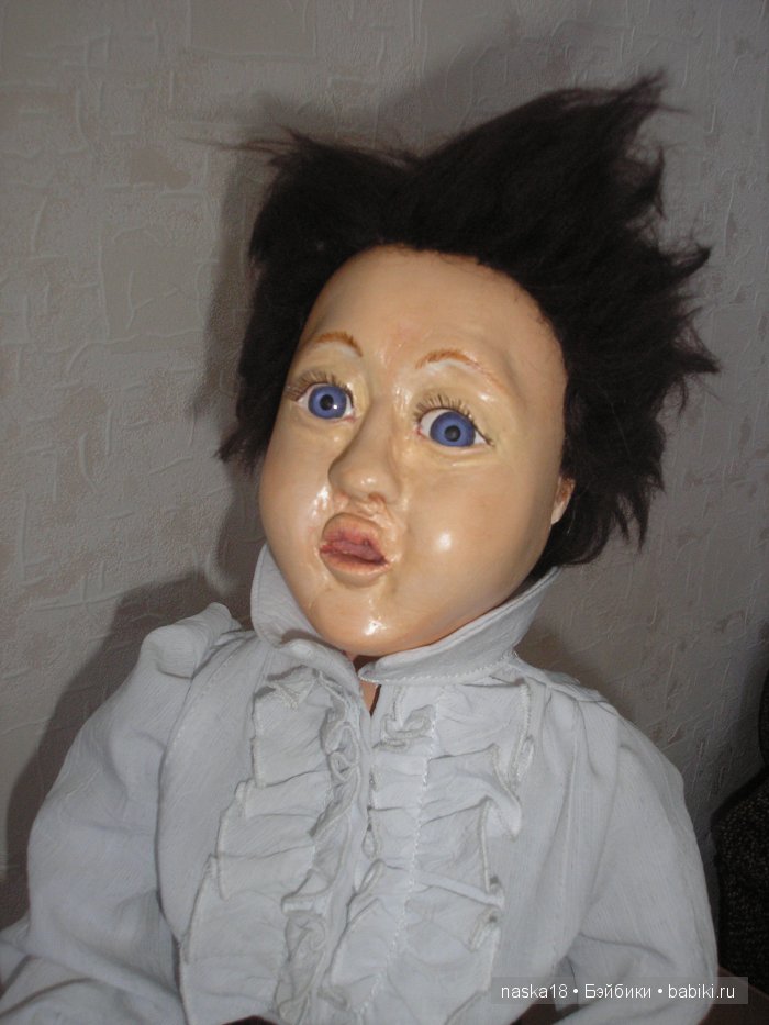 Митенька, новая авторская кукла у нас дома (фото 7)