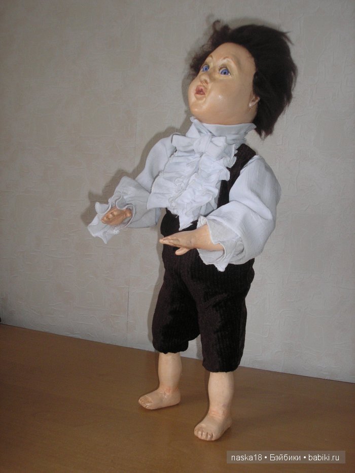 Митенька, новая авторская кукла у нас дома (фото 9)