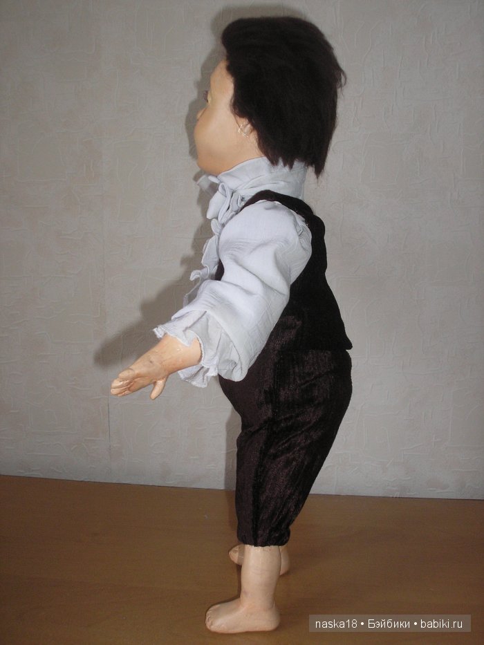 Митенька, новая авторская кукла у нас дома