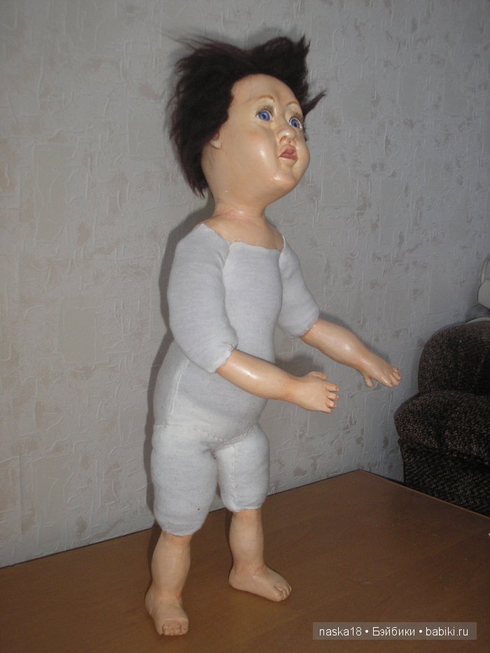 Митенька, новая авторская кукла у нас дома (фото 5)