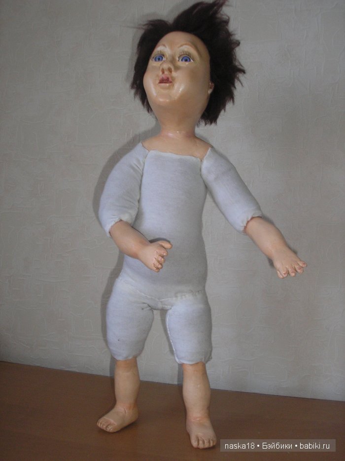 Митенька, новая авторская кукла у нас дома (фото 4)