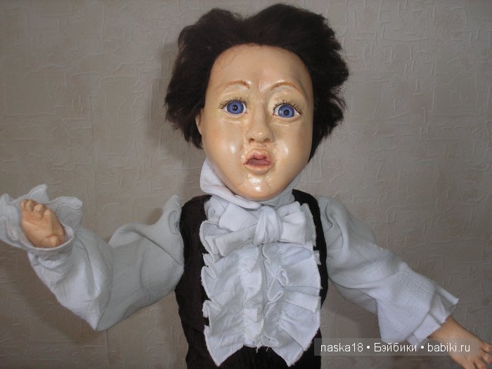 Митенька, новая авторская кукла у нас дома