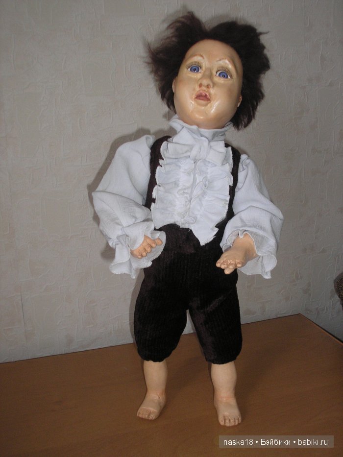 Митенька, новая авторская кукла у нас дома (фото 10)