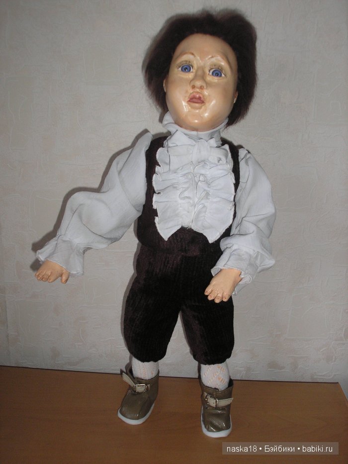 Митенька, новая авторская кукла у нас дома