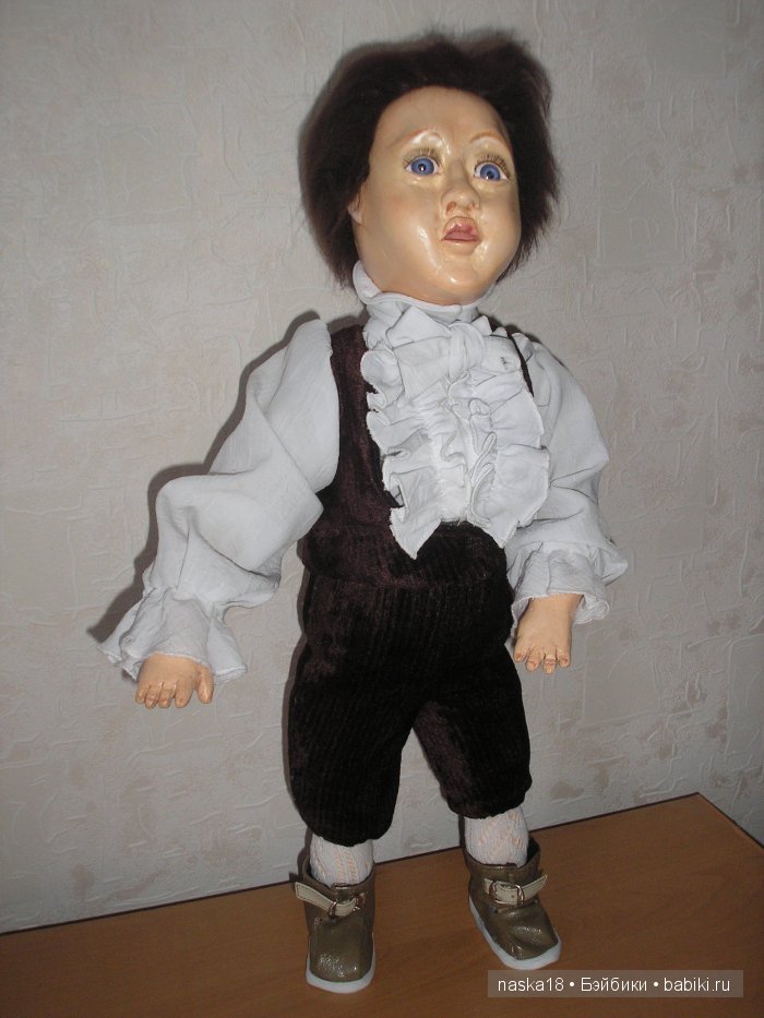 Митенька, новая авторская кукла у нас дома