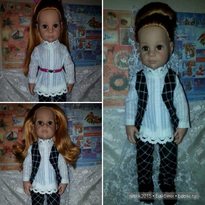 Куклы Готц — Одежда и обувь для кукол своими руками: фото (фото 7)