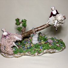 "Дамы на качелях" . Fabris. Италия . Рассрочка! "Дамы на качелях" . Fabris. Италия . Рассрочка!
